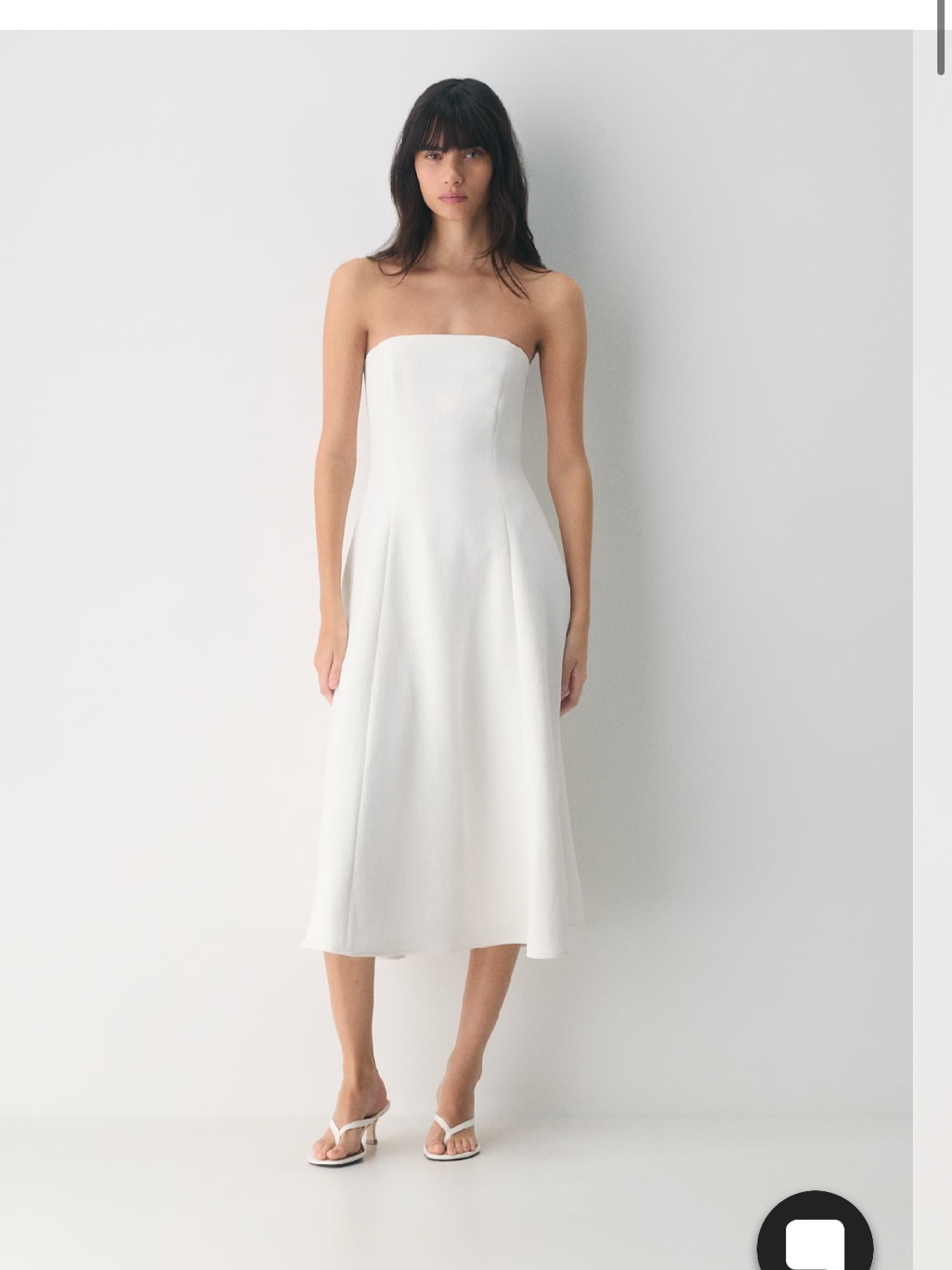 Aritzia Lightwell Dress - Crepette Size 8 Nwt